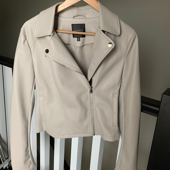 Dynamite Faux Leather Jacket - Picture 1 of 2